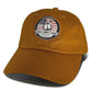 Retro Blue-Collar Brown Flag Hat